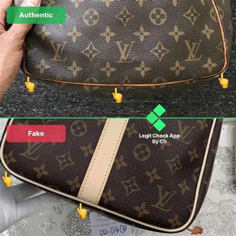 fake louis vuitton men bag|how to check if Louis Vuitton is real.